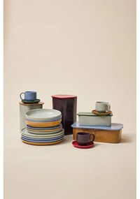 Ceașcă verde/crem din gresie Amare – Hübsch