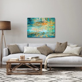 Tablou - Abstract albastru (70x50 cm)