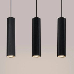 Lustră neagră Gleam – Sollux