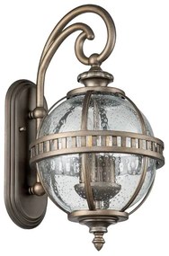 Aplică de exterior Kichler KL-HALLERON-2S-BU HALLERON 2xE14/40W/230V IP44