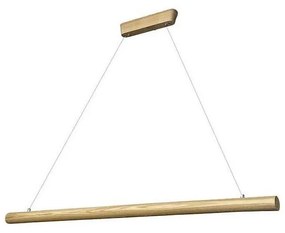 Lustră LED pe cablu LED/22W/230V 4000K 120 cm frasin/lemn masiv