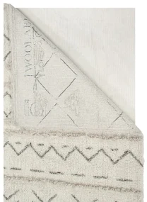 Covor crem lavabil/țesut manual din lână 140x200 cm Lakota Day – Lorena Canals