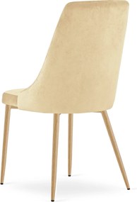 Scaun de masa IMOLA VELVET, bej