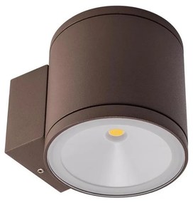 Redo 9596 - Aplică LED de exterior ETA, 6W, 230V, 3000K, IP54, maro