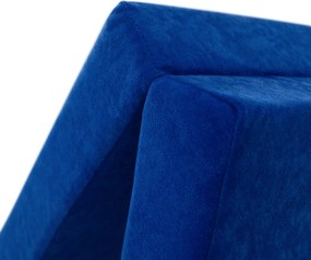 Saltea pliabilă, spumă, 65x180, albastru, LEVI 65