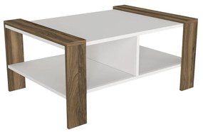 Masă de cafea Erica White Walnut