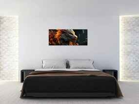 Tablou - Dragon (120x50 cm)