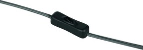 Osram - Aplică de perete PLISSEE 5xE27/15W/230V antracit