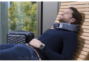 Pernă de voiaj cu spumă cu memorie Wenger gri