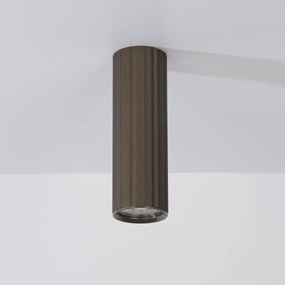 Spot aplicat din aluminiu canelat Anna bronz