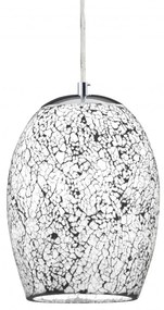 Pendul design modern Crackle alb mozaic 8069WH SRT