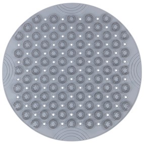 Covoras antialunecare pentru dus,  Ø 55 cm