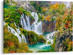 Tablou - Parcul Național Lacurile Plitvice (70x50 cm)