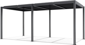 Pergolă bioclimatică din aluminiu cu lamele 5,8 x 3 M