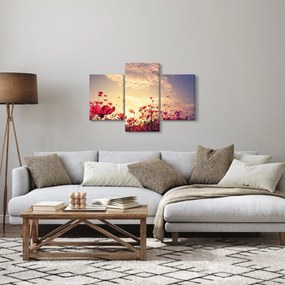 Tablou - Lunca cu flori (90x60 cm)
