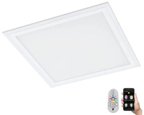 Plafonieră LED RGBW dimabilă Eglo 33206 SALOBRENA-C LED/16W/230V + telecomandă