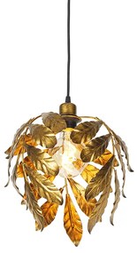 Lampa suspendata vintage auriu antic 30 cm - Linden