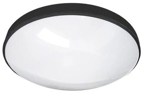 Plafonieră LED pentru baie CIRCLE LED/24W/230V 4000K d. 37 cm IP44 negru