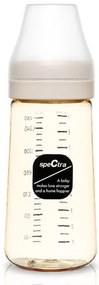 BIBERON ANTICOLICI PREMIUM CU TETINA L, GALBEN (260 ML) - SPECTRA (ENACANY260L)