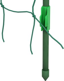 Outsunny Arc mare pentru cățărători, plasă de protecție pentru păsări, montaj ușor, metal, 144 x 167 x 206 cm | Aosom Romania