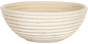 Banquet Coș rotund pentru aluat Natural diametru21 x înălțime 7,5 cm, flori