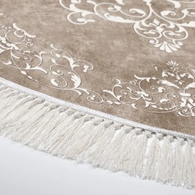 Covor Living ALN400616BJ17, Ø 100 cm, Bej