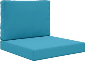 vidaXL Perna pentru canapea de exterior 2 pcs Albastru regal Poliester