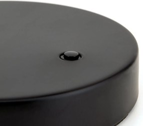 Lampa de birou Gili negru mat