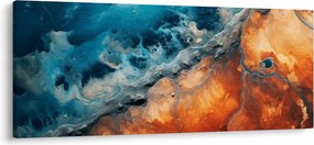 Tablou - Apă și foc (120x50 cm)