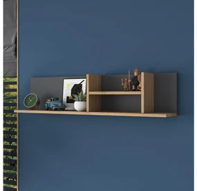 Poliță Navope 3 (nuc + antracit). Promo -6%. 1095941