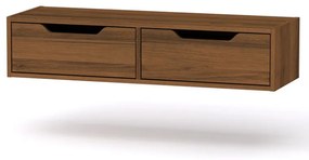 Dulap Suspendat Alberto Walnut 100x32.5x22 cm