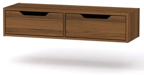 Dulap Suspendat Alberto Walnut 100x32.5x22 cm