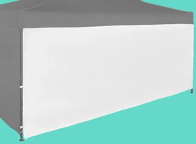 Perete lateral  4,5m pentru cort, Alb
