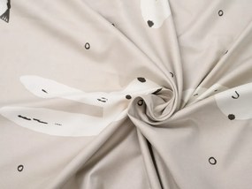 Lenjerie de pat din microfibra WHITE RABBIT, bej Dimensiune lenjerie de pat: 2 buc 70 x 90 cm | 200 x 220 cm