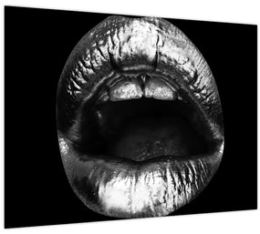 Tablou - Buze lucioase (70x50 cm)