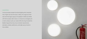 Plafoniera LED baie IP44 Corona 25w 3000k
