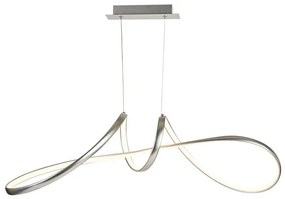 Lustra LED decorativa Maisie gri