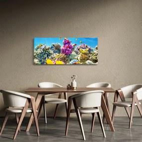 Tablou - Lumea mării (120x50 cm)