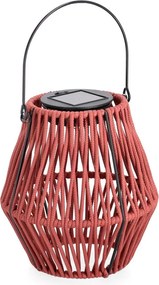 Felinar cu LED roșu solar (înălțime 17 cm) Juny – Yes Everyday