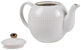 Ceainic din ceramică Zig-Zag, 1,1 l