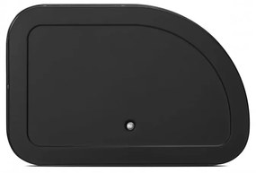 Cutie de paine Brabantia Roll Top 646885, 16 L, 44.5x26 cm, Constructie usoara si robusta, Negru