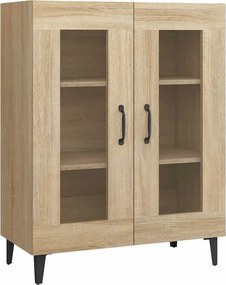vidaXL Dulap, stejar sonoma, 69,5x34x90 cm, lemn compozit