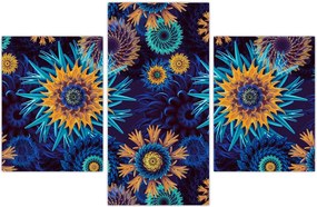 Tablou - 3D flori (90x60 cm)