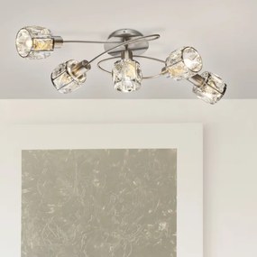 Globo 54356-5 - Lustră aplicată KRIS 5xE14/40W/230V