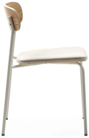 Scaune de dining bej/în culoare naturală 2 buc. Adriana – Marckeric