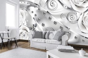 Fototapet - Ornament luxos cu diamante (152,5x104 cm)