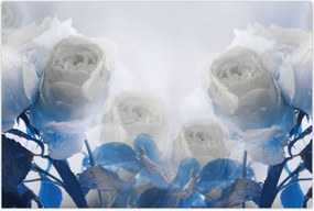 Tablou - Trandafir alb (90x60 cm)