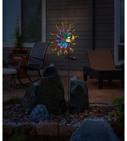 Globo 36017 - Decorațiune solară LED 0,06W/3V IP44 model păun