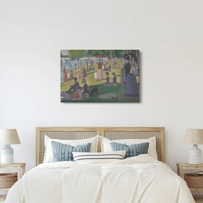 Tablou - Georges Seurat, A Sunday on La Grande Jatte, reproducere (90x60 cm)