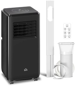 Aparat de aer condiționat portabil HOMCOM 9.000 BTU pentru camere | Aosom Romania